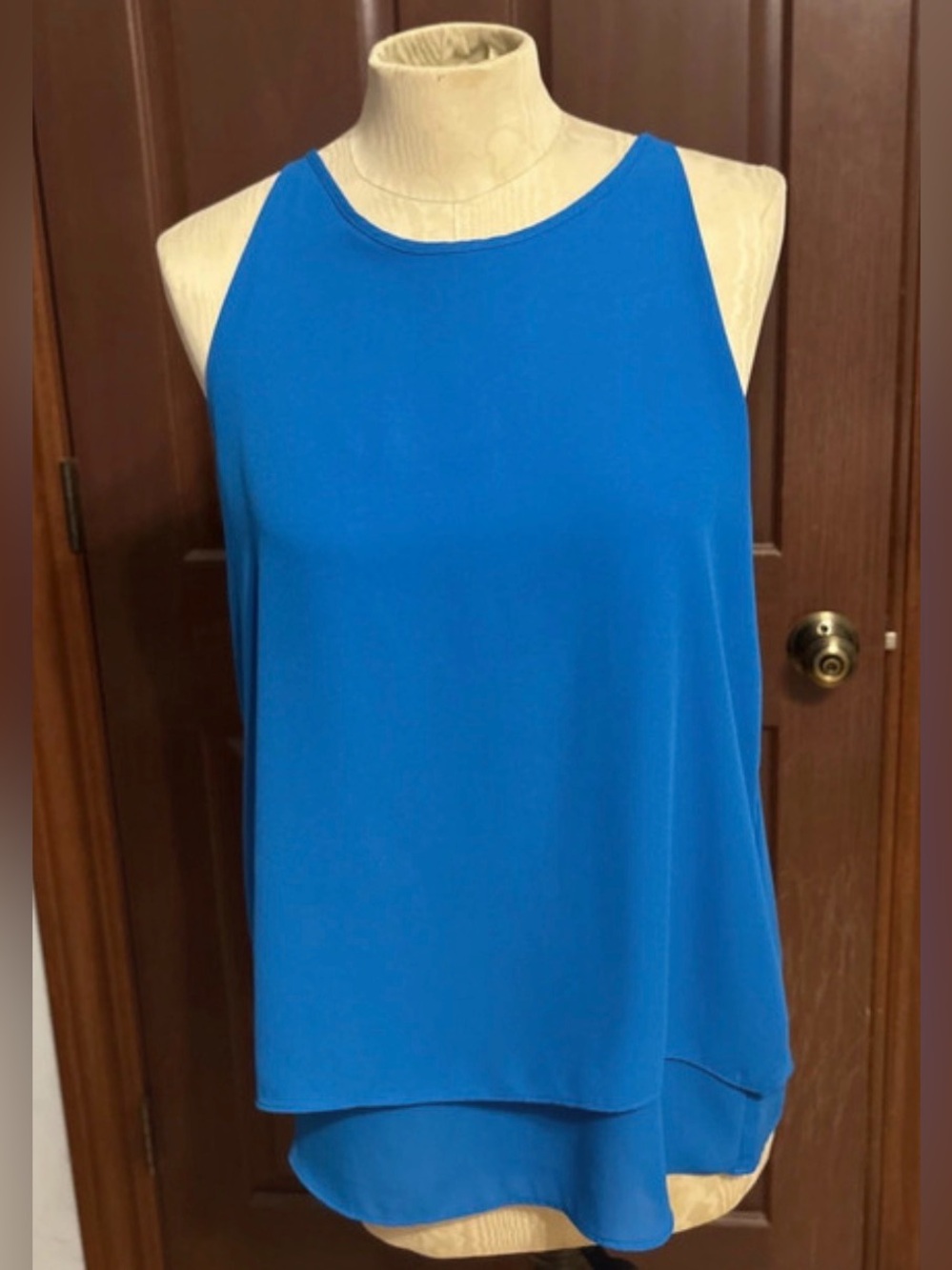 Gorgeous women’s blue St. Tropez tank top size small